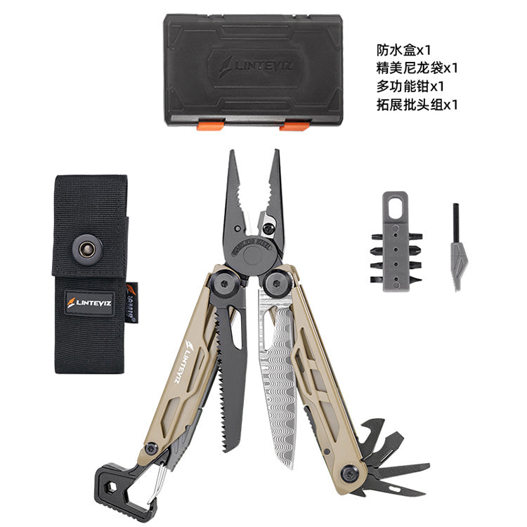 Linteviz Multitool Pliers Knife